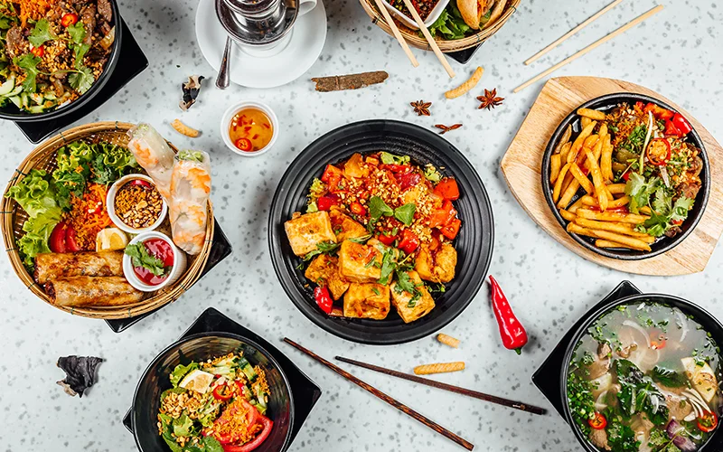 Chụp ảnh thức ăn